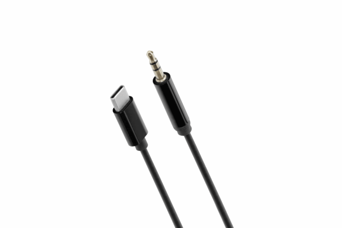 38694 音源線=C_側圖 Everyday Essentials<br>USB C Aux Cable