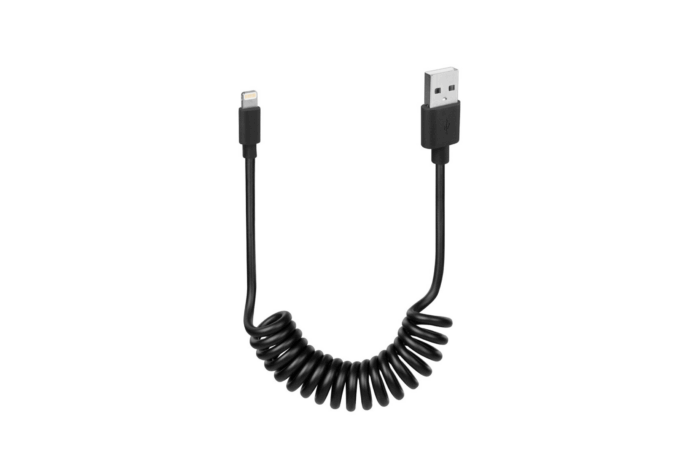 38701 USB-A=L_情境圖 Recoil Series<br>USB 2.0 Apple 8pin Cable