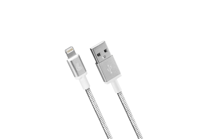 38736 USB-A=L_側圖 Iron Fist<br>USB 2.0 Apple 8pin Cable
