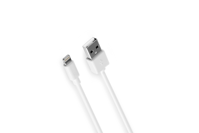 38807 USB-A=L_側圖 Everyday Essentials<br>USB 2.0 Apple 8pin Cable
