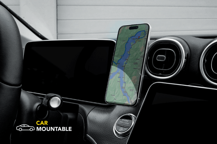 Magneto with 360° Rotation 3M Sticker Mount