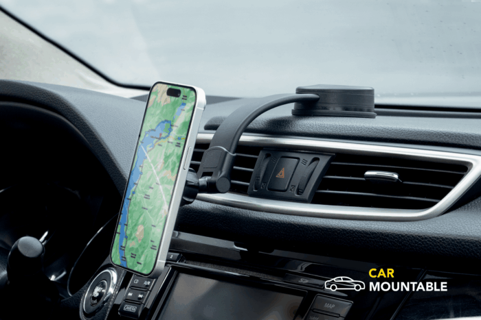 Magneto with Rotable & Flexible Suction Mount