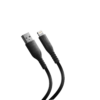 91780 USB-A=L_側圖 Silicone<br>USB 2.0 Apple 8pin Silicone Cable