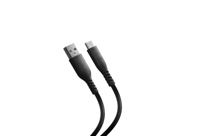 91786 USB-A=C_側圖 Silicone<br>USB 2.0 USB C Silicone Cable