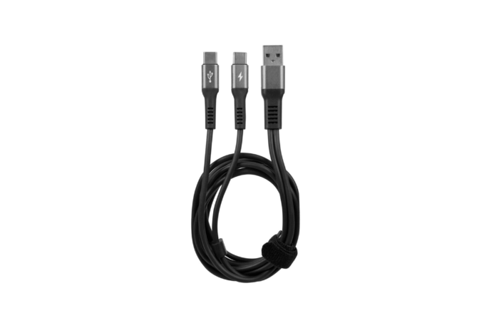 Twin USB A > USB C x2