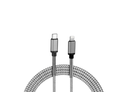Spring Series<br>USB 3.0 Apple 8pin Braided Cable With Spring Reinforcement