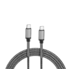 38713 USB-C=C Spring Series<br>USB 3.0 USB C Braided Cable With Spring Reinforcement