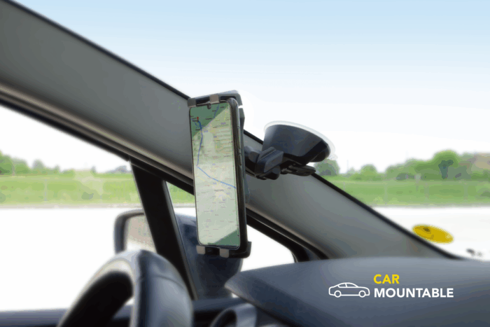 Phone Grip with Rotable & Flexible Suction Mount