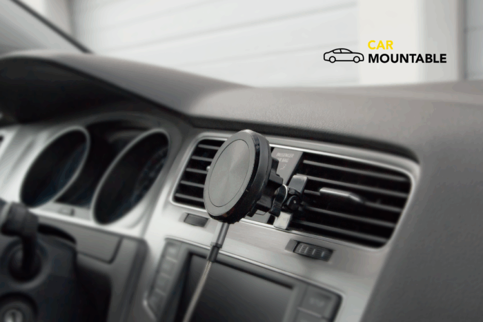 Magsafe Wireless Magnetic Charging Holder with Airvent Mount