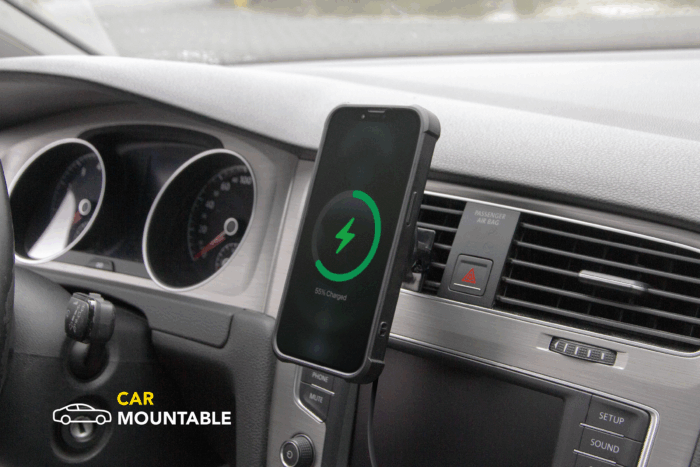 Magsafe Wireless Magnetic Charging Holder with Airvent Mount