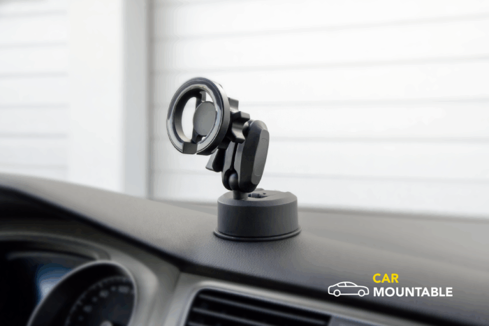 Magsafe Magnet Holder with Suction Mount and Extension Arm