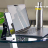 Magsafe Wireless Magnetic Charging Holder with Metallic Office Stand