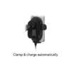 Wireless Charging Holder with Suction Mount and Extension Arm