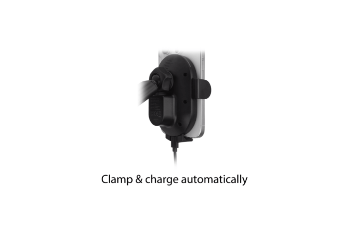 Wireless Charging Holder with Suction Mount and Extension Arm