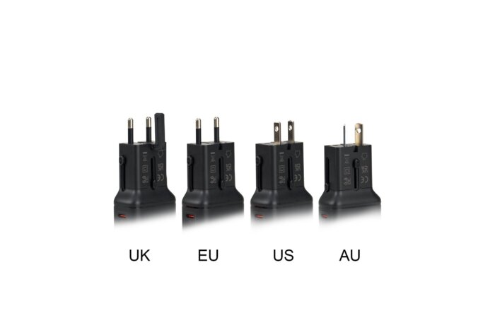 USB C + C International Travel Adapters