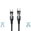 REVOLT<br>USB 3.0 USB C 180°+540° Cable