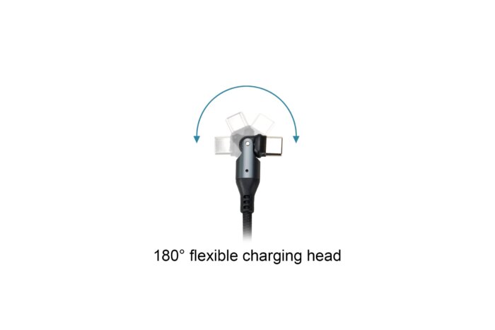 充電線_180x2_C-C_情境圖-4 REVOLT<br>USB 3.0 USB C 180° Cable