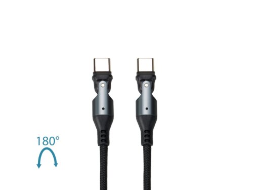 REVOLT<br>USB 3.0 USB C 180° Cable