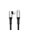 充電線_90度_C_C Duraflex PRO 90° Cables<br>USB 3.0 USB C 90° Right-Angle Cable